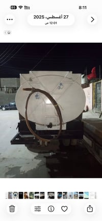 تنكر ازوزه للبيع 5000 لتر  07821363064