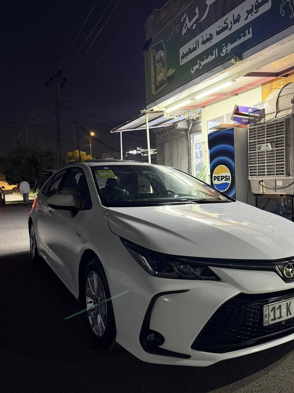 سلام عليكم
كورلا 2025 
هايبرد 
العلامه. الجديده 
فول مواصفات 1/1 
 داخل جلد اسود 
وباقي الموصفات المعروفه 
العداد. 5000 الاف كيلو متر 
مكفوله كفاله عامه 
العنوان بغداد البياع 
السعر 153 وبيهه مجال حك جيه 
***********.
