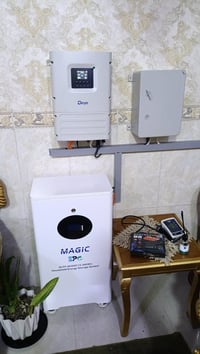 منظومة شمسية • ١٥أمبير • بطارية ليثيوم