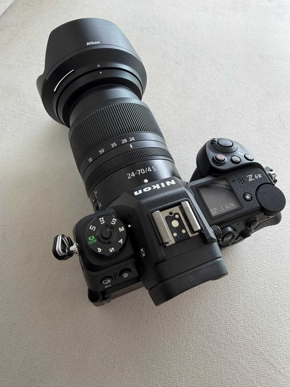 نيكۆ Z6iii  بۆ فرۆشتن
لێنزی ٢٤  ٧٠  F٤
لۆک لۆک شتری 2K
***********
