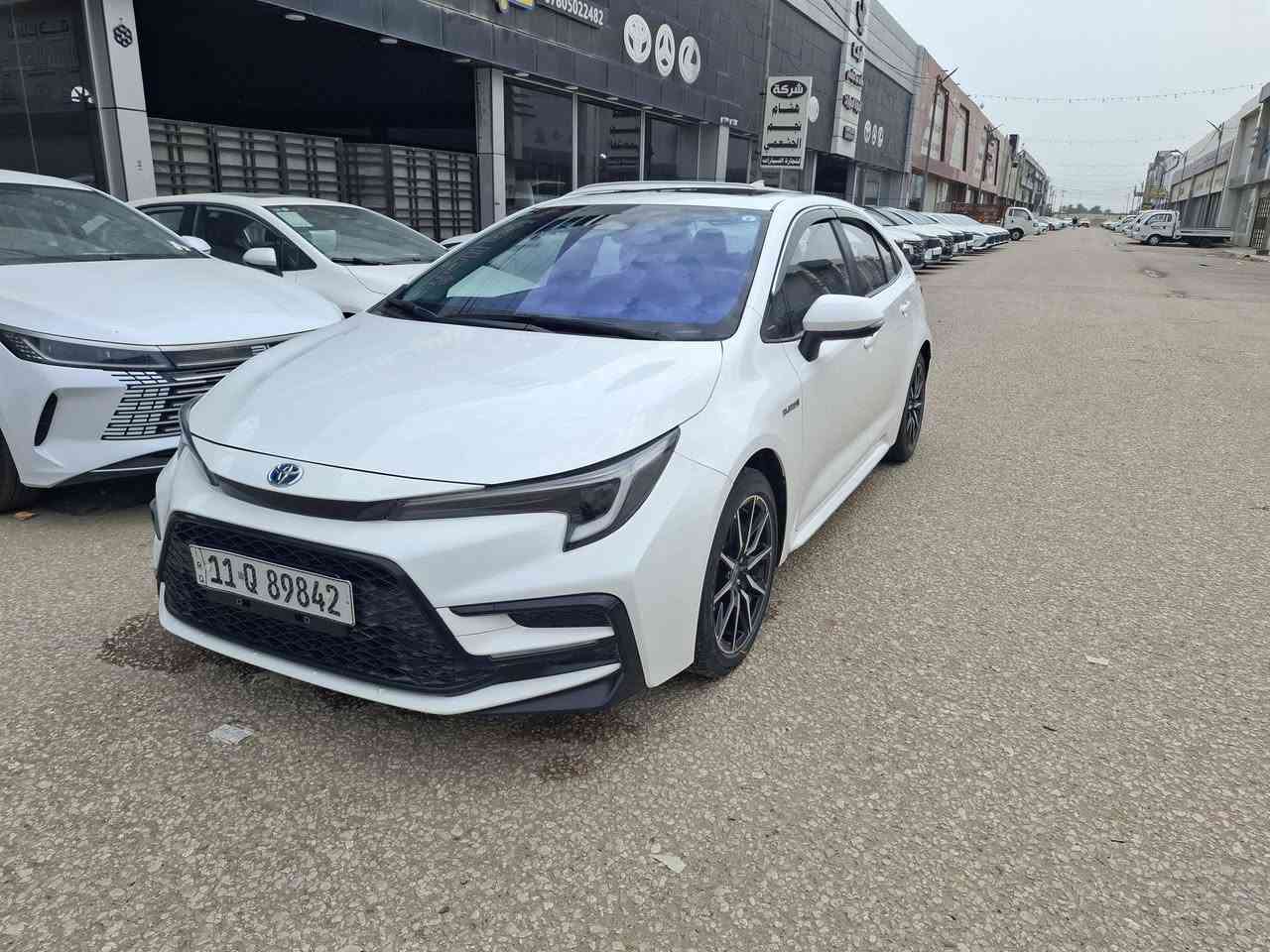 للبيع كورلا 2024 S ماشيه ٥٠ الف كفاله عامه من كلشي شرط الفحص بدون شخوط بدون رصعات رقم بغداد تحويل ثاني يوم فول مواصفات فتحه بصمه جلد اصلي كشن كهرباء رادار السعر ١٤٧ ورقه مجالها بسيط *********** السياره بالحله بصمتين كتلوكات اسبير مانازل
