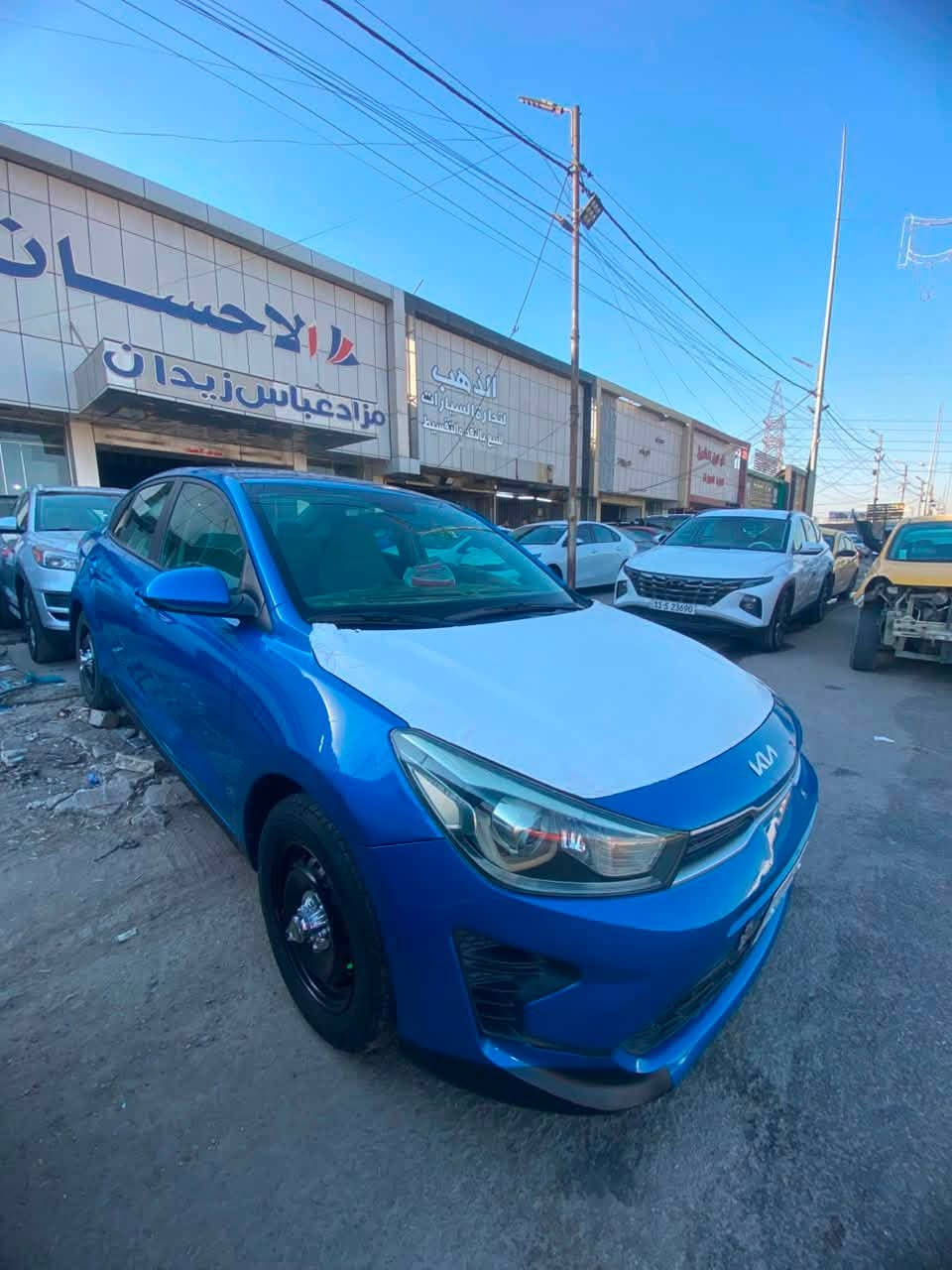 كيا ريو موديل 2022 صبغ ربع بنيد وجاملغ نفسهن تصلحن ونصبغن مكاني بغداد السعر 110 وبيها مجال ***********
