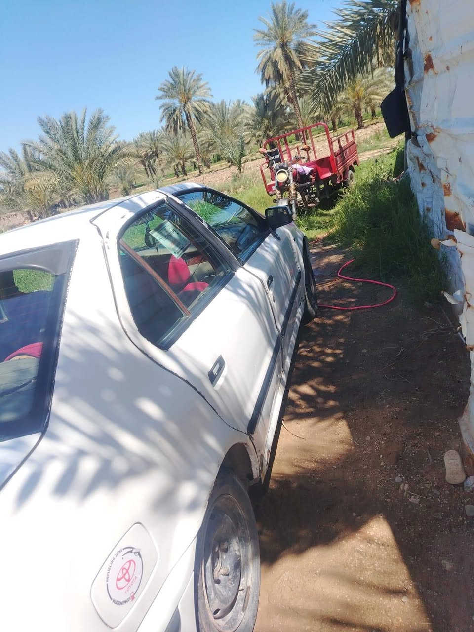 السلام عليكم سمند موديل 12مكينه وكير خير من الله حداديه نص عمر لسعر 19وبيه مجال عليه غرامات مليون وميه مكان لسياره كربلاء ***********
