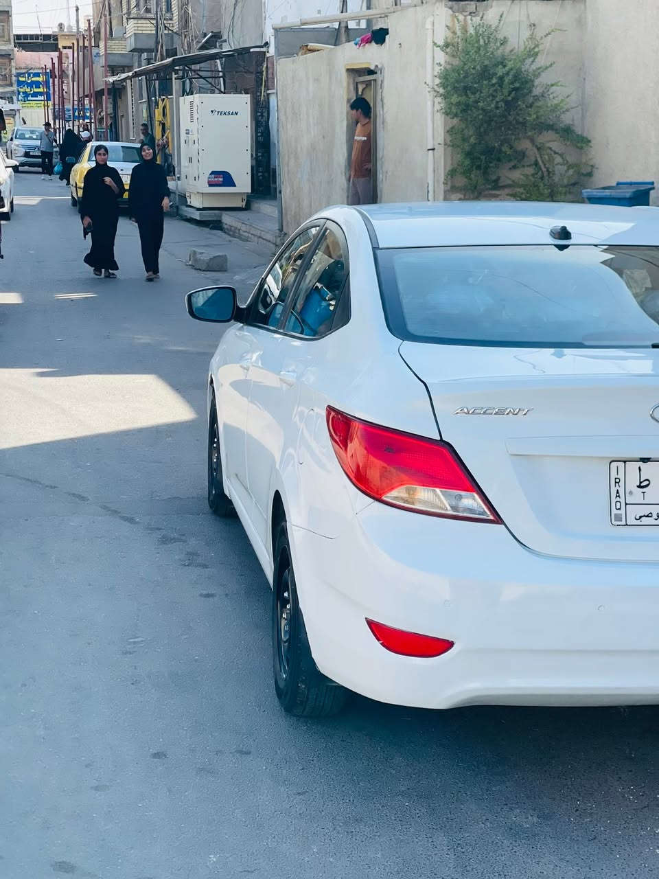 السلام عليكم اكسنت موديل 16 أمريكي كير مكينه تبريد تخم تاير كفاله حادثها جاملغ خلفي سياره خير من الله عنواني بغداد مدينه الصدر ***********.     السعر 89
