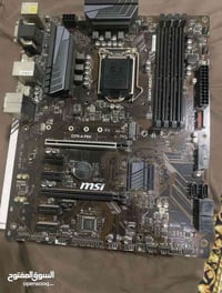 بورد من msi Z370-A PRO ومعالجi3 9100f ما بيهن اي مشكله سعر 100 مكاني ب...