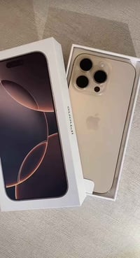 لبيع ايفون 16 برو ماكس ذاكره 256 بطاريه 100 عدد الدورات 115 نظافه 100/...