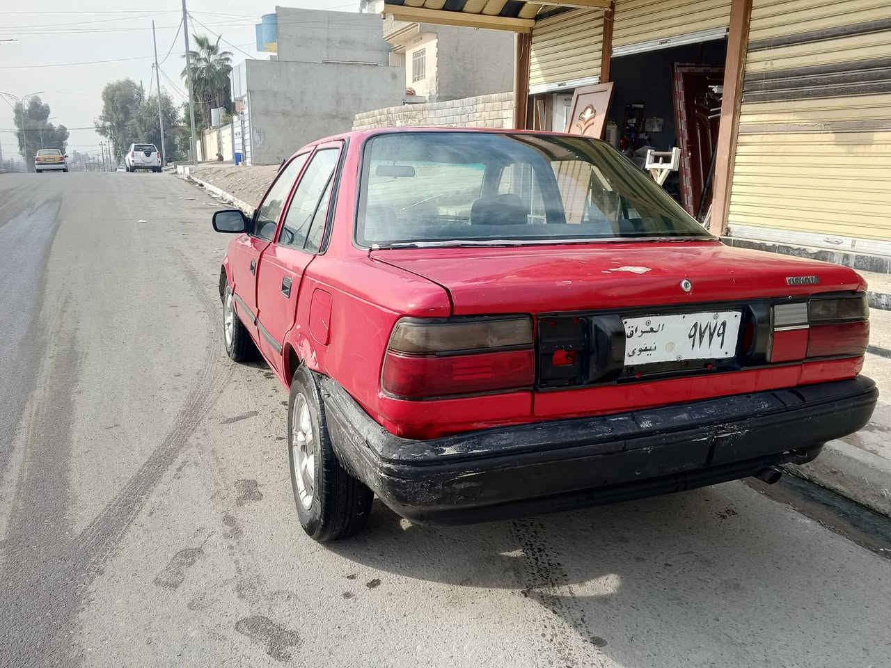 /السلام عليكم كورولا للبيع موديل 90 ارقم ***********/
