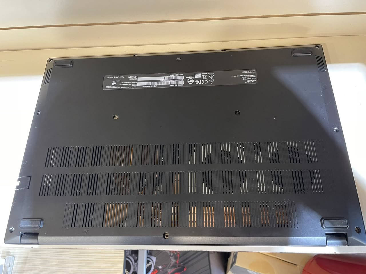acer Nitro V15
Core i9 13900H
RTX-5060 8GB
16GB 3200Mhz
SSD 1TB
15.6 Inch FHD 165Hz
Windows 11 Pro
السعر مليون و800 
((اوبن بوكس))
النظافه شرط 100%
***********
