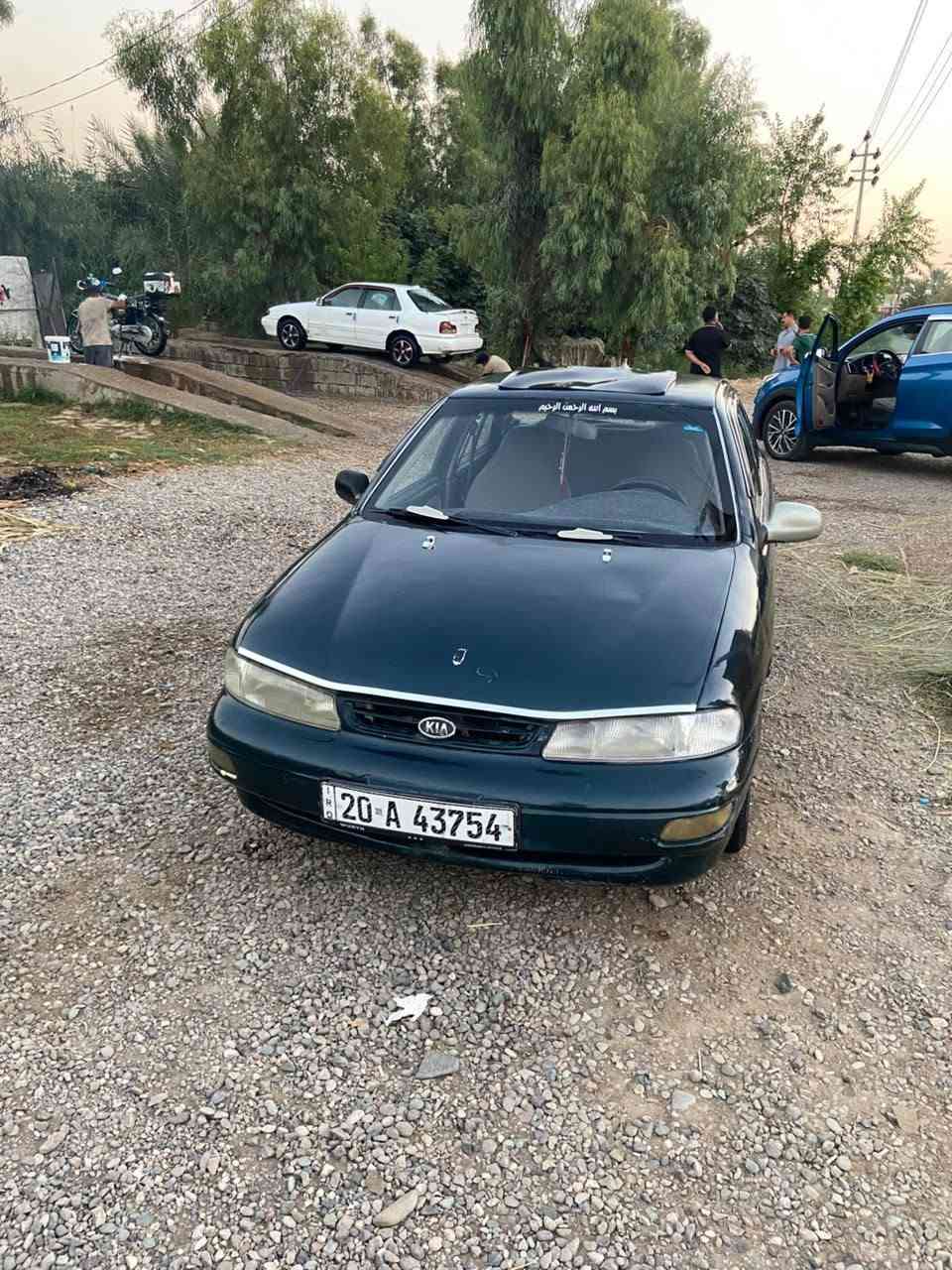 السلام عليكم
للبيع 
كيا سيفيا 
موديل 97
رقم ديالى 
مشروع وطني 
سنويه لل 31
مكينه مسكر ترايك 200
كير اتووماتيك
كير مكينه حداديه 
كهربائيات كلها شغاله 
تخم تاير جديد 
صدر امامي خلفي جديد 
السياره مكفوله من الضربه والكص 
السعر 40 وبيه مجال 
المكان ديالى 
لايت زنون 
اربع ابواب ينفتحن خارج وداخل 
اربع جام تصعد وتنزل
بصمات 2سنتر لوك 
سياره بس تبريد مابيهه
***********
