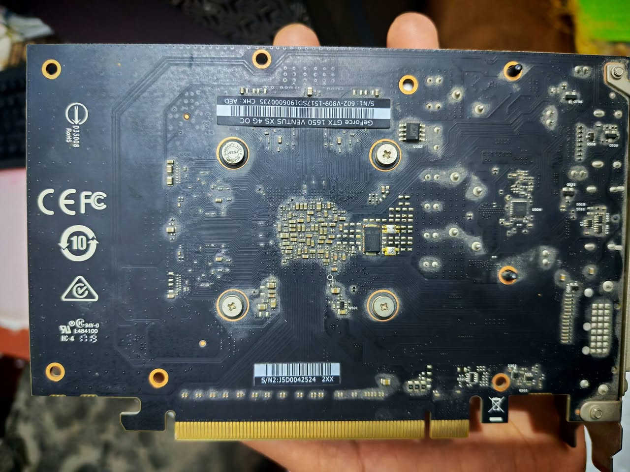 gtx 1650  4g     مستعمل ٨ اشهر
سعر ٧٠ الف


**إذا كنت صاحب هذا الإعلان وتريد حذفه لأي سبب، رجاءا أرسل رسالة إلى الدعم الفني**