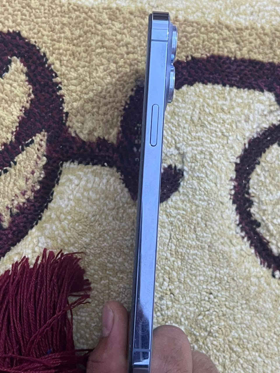 السلام عليكم/ايفون 13برو ماكس ذكره 256بطاريه 100مبدله الجهاز نضافه فول مبدل بي شاشه وكاله تفصيخ من جهاز ثاني فيس ايدي شغال  الجهاز شرق أوسط ماستر AAA ملحقات كامله  كارتون وشاحنه  السعر 600وبي مجال العنوان الرمادي 5كيلوو/اتصال او واتساب ***********
