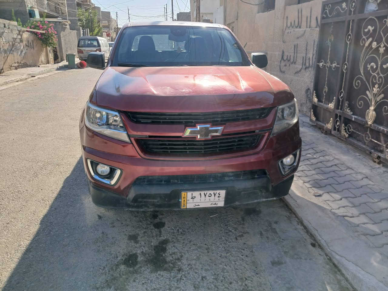 شوفرليت كوالرادو فول مواصفات ماعدا الفتحه سياره بيهه صبغ ٣قط بجم جاملغ أمامي ودعاميه اماميه وبنيد الجاملغ الثاني بي شخوط بخيته جماليه محرك ٦سلندر ممتاز السعر ١٧٥ ورقه وبيهه مجال بسيط مكاني بغداد ***********بيع
