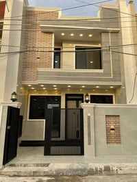 بيت 120متر يقع على شارع 15 متر ورصيف 4 متر واجه 6نزال 20 قيد الانشاء ت...