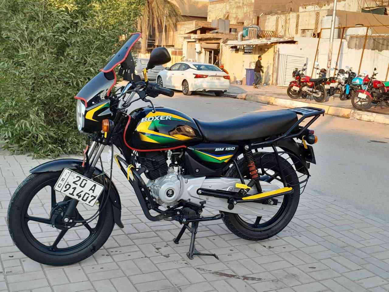 بوكسر 23 رقم ديالى انكليزي مشروع وطني كفاله عامه من الشخط دراجه جديده مابيهه نقص  محرك مكفول البيع بل نقد والقسط ماستر الرافدين فقط ديالى بعقوبة التحرير شارع الحسينيه ***********
