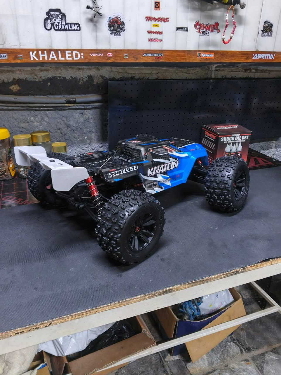 السلام عليكم للبيع arrma kraton V5 1/8السياره نضيفه مسويلها سيرفس كامل السعر 650 الف


**إذا كنت صاحب هذا الإعلان وتريد حذفه لأي سبب، رجاءا أرسل رسالة إلى الدعم الفني**