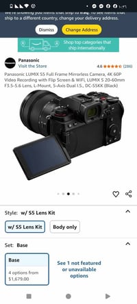 لوميكس S5D • فل فريم • جديده ٣٠٠صوره