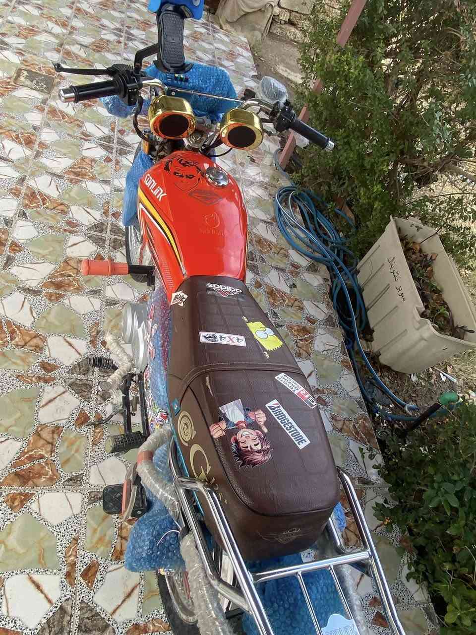 سلام عليكم دراجه تايكر البيع ٢٤شكل٢٥كفاله عامه  دراجه حلو مجنبزه حلو محرك جديد دراجه صارلها شهر ونص من طالعه من المعرض مكانيّ ديالى تقاطع القدس متواجد بس عل رقم***********
