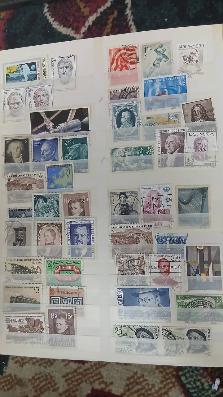 السلام عليكم يتوفر البوم طوابع حجم A4 الماني ٣٢ صفحة يحتوي ١٢٥٠ طابع اجنبي وعربي وعراقي قديم بسعر ٦٠ الف يتوفر توصيل


**إذا كنت صاحب هذا الإعلان وتريد حذفه لأي سبب، رجاءا أرسل رسالة إلى الدعم الفني**