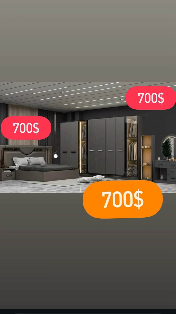 غرفة نوم فاخرة مودرن – تصميم أنيق، خشب متين، مثالية للبيت العصري. التوصيل متوفر.

سێتی ژووری نوستن و مۆدێرن و لوکس – دیزاینێکی نایاب، دارێکی تۆکمە، تەواو بۆ ماڵە مۆدێرنەکە. گەیاندن بەردەستە. Singapore


**إذا كنت صاحب هذا الإعلان وتريد حذفه لأي سبب، رجاءا أرسل رسالة إلى الدعم الفني**