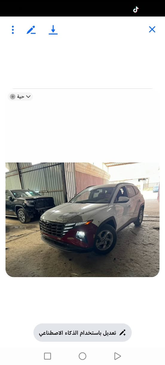 السلام عليكم توسان مديل 2023 السياره فول مواصفات ما عده الفتحه ومكان السياره بغداد الغزاليه والسعر السياره 200 ورقم التلفون ***********
