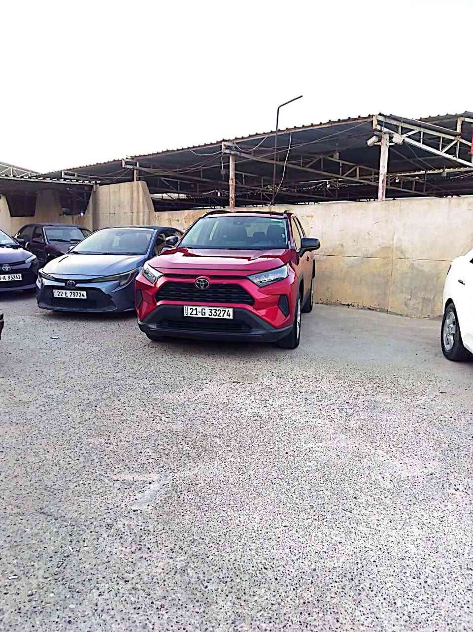 Rav4 Le 2021
سيارة تبريد ثلج محرك وگير بالشرط سليمانية لون ماروني ٤ تايرات جديد وصدر جديد بس بونيد مبدل تجاري سيارة جديدة 
١٩٥ $ وبيها مجال
***********

