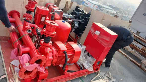 كادر تأسيس وربط منضومات حريق شغئل درجه أوله باذن الله شغل هندسي تسليم فحص كامل داخل وخارج بغداد ***********
