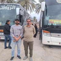 الخميس بعد الظهر • كربلاء المقدسة • باص منشأة