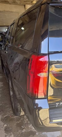 تاهو ٢٠١٥ فول للاخير LTZ مواصفات بريمر اللون اسود امريكيه صور الحادث م...