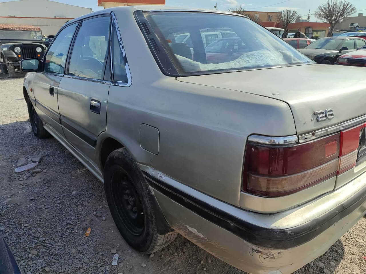 بۆ فرۆشتن..
مازدای حلوج مەکینە ٦٢٦، مۆدێلی ٩٠ ماڵی مەدەنی بەشەرت، گێر ومەکینە و تەقە و رەقەی بەشەرت،
سەیارەکە گێر عادیە، زۆر توند و تۆڵە تازە چوارتایەی لۆکی بۆ بەستراوە، پشت و پێشی  توند کراوەتەوە 
سەیارەکە مالی دۆستە و بێ کێشەیە،  سعری لەخوار بازارە ٢٢ گەلا و معامەلە 
*********** أربيل, العراق
