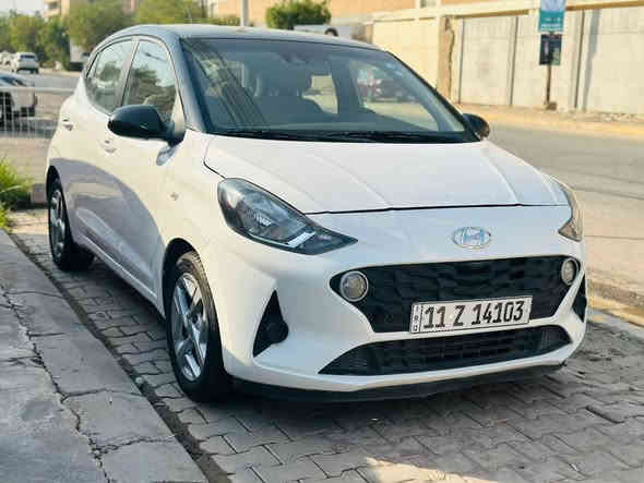 السلام عليكم هونداي اي 10 موديل 2023 ماشيه 15 / الف كيلو رقم بغداد بسمي محرك 1200 / 4 سلندر شاشه جبيره كاربلاي كاميرة بك دواره تحكم ستيرن جهتين رادار امامي وجانبي تحديد مسار السعر ب 125 ورقه نقد وذا اقساط/ 140 ورقه مقدمه نص الفلوس مرارس حسب قناعة  مكاني بغداد كريعات ***********
