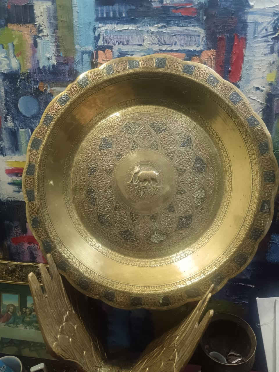 قوري نحاس سعر 30 الف
صينيه تعليق حجم 50سم  مطعم بلمينا 75 الف
صينيه حجم 40 سم عمل هندي قديم السعر 50 الف


**إذا كنت صاحب هذا الإعلان وتريد حذفه لأي سبب، رجاءا أرسل رسالة إلى الدعم الفني**