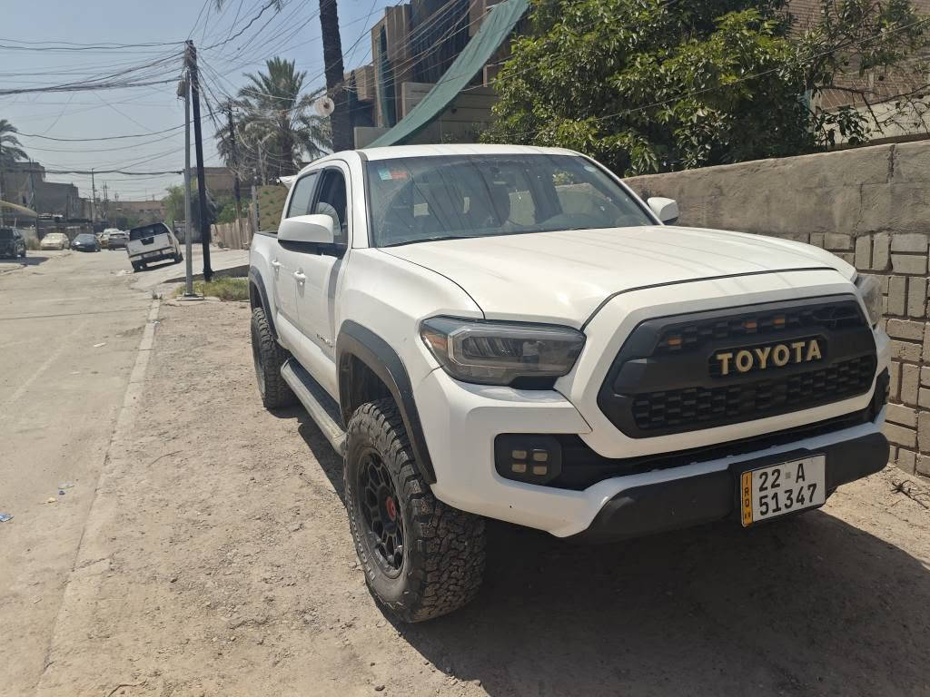 تاكوما 2017 SR5 محرك 6 سلندر
ترفيع 3 انج 
ويل TRD
سبايدر TRD
لايت وبك لايت لد نشرة 
تايرات BF جبلي جديد 
بيها 3 قطع صبغ وبنيد مبدل 
بغداد المنصور داوودي شارع التانكي 
*********** بغداد, العراق


**إذا كنت صاحب هذا الإعلان وتريد حذفه لأي سبب، رجاءا أرسل رسالة إلى الدعم الفني**