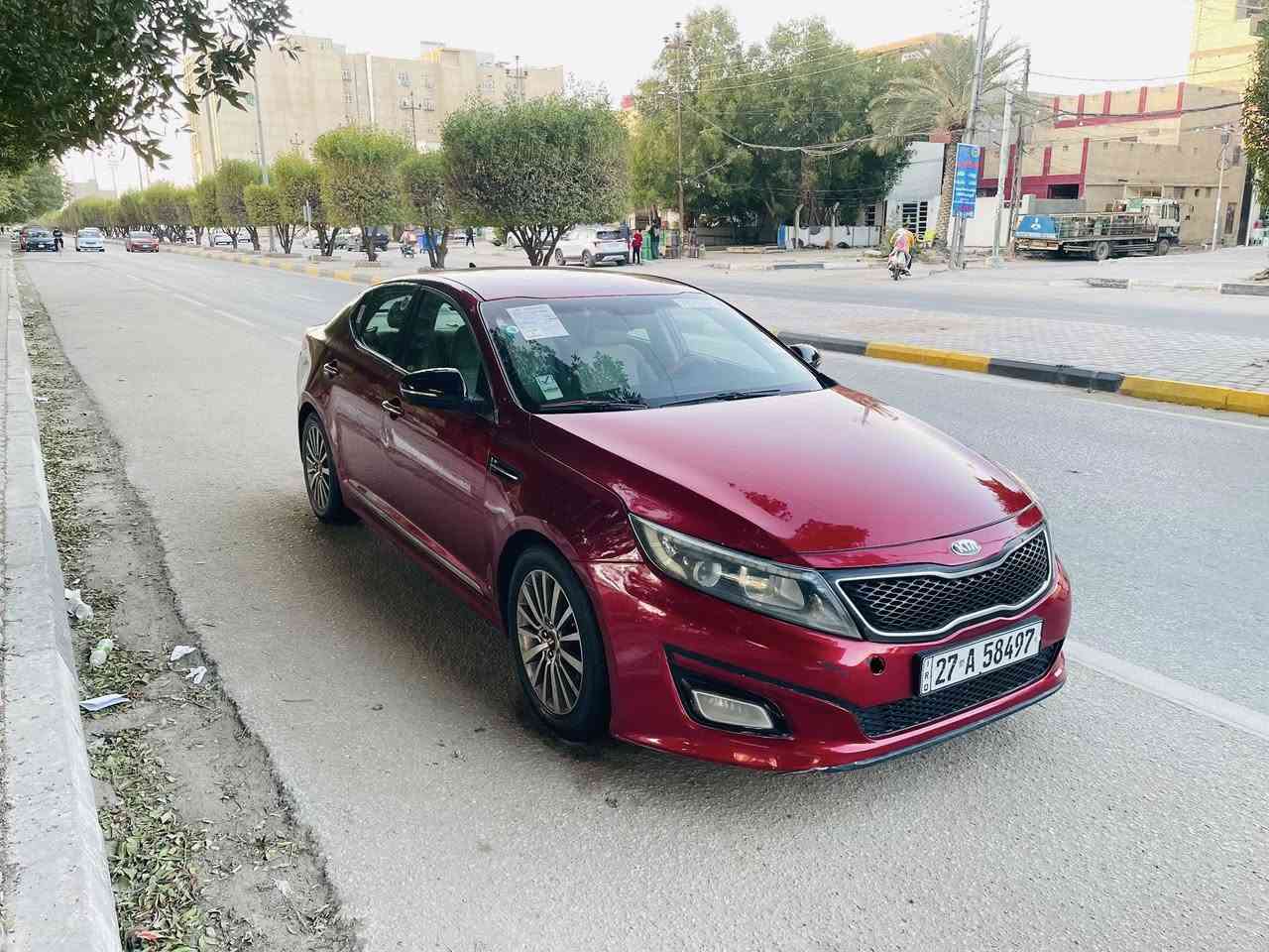 للبيع كيا اوبتيما موديل 2015 
رقم دولي جديد السنويه لغاية 2030 
وارد امريكي صور الحادث + السونار مرفق بلمنشور 
مواصفات شاشه كامره حساسات اماميه خلفيه اشاير بل مري رادار جانبي تحكم استيرن جهتين مثبت سرعه نظام اكيو كشنات كهرباء شفتات استيرن ويل كب 
تخم تاير جديد
حجم المحرك 2400 محرك وكير مكفولات  
السياره جديده وجاهزه من كلشي 
السعر107بيها مجال بسيط 
لاستفسار  ***********
عنوان السياره كربلاء المقدسة اخون مكلف بنشر بيع فقط
