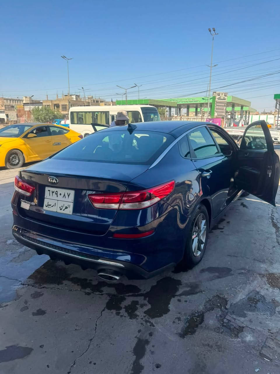ه السلام عليكم من رخصت مدير الكروب كيه اوبتما  2019بأاسمي  تريد تحويل تريد وكاله سياره جديده تبريد ثلج مواصفات السياره حساس امامي خلفي رادار جانبي خلفي جنطه كهرباء  تحديد مسار توقف ذاتي محرك جديد سياره ماشيه 90ضربته جاملغ امامي فقط سياره أمريكي مفوله  للأاستفسار الاتصال ع هذا رقم ***********
***********
