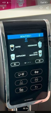 ديلونجي ديناميكا بلس • شاشة لمس ١٥ • نظيف