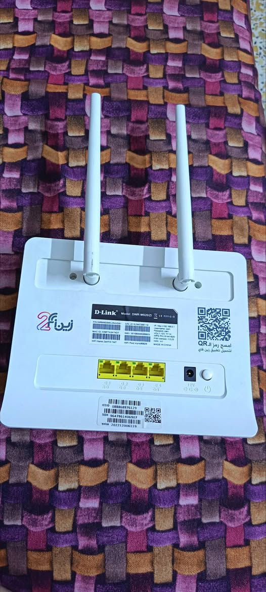 موديل DWR-M920Zl
يشتغل خط اثير لان اقوئ شي بالعراق بالنت
يكنك 10 اجهزة
تواصل واتساب
***********
