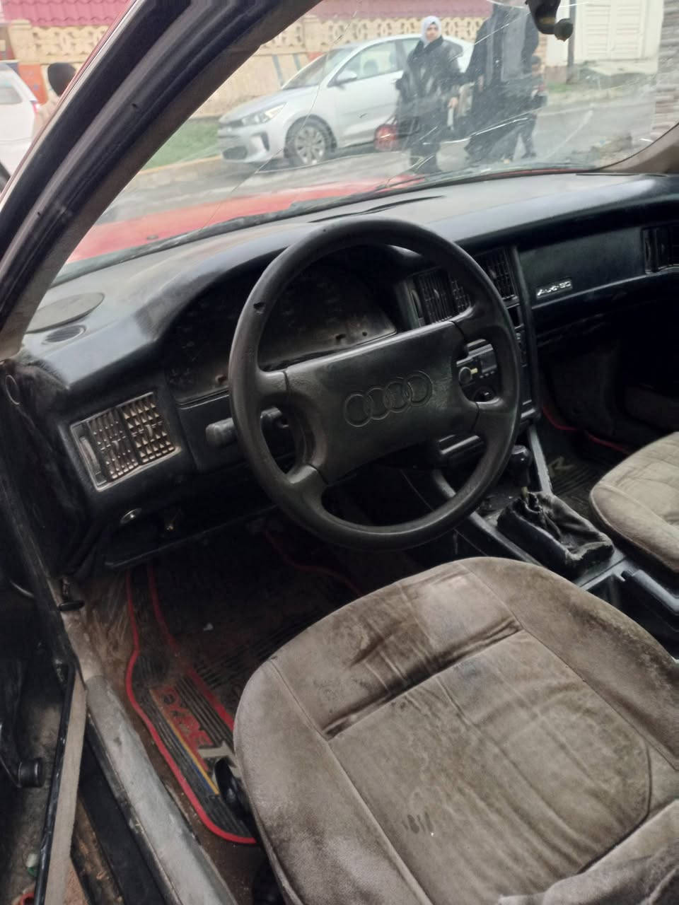 للبيع اودي موديل 91 خمسة اسرندر بدون صبغ سنويا بيضه شرط التحويل ***********بي واتساب
