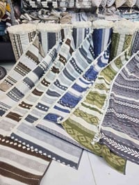 مفرش بوهيمي • عرض ٨٠سم • مانع تزحلق