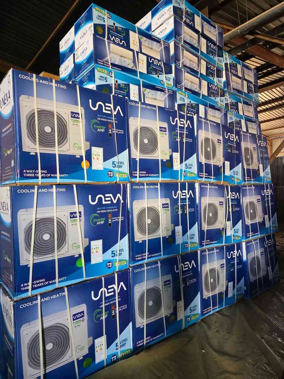 تم بحمد الله وصول البضاعة الصيفيه

وبداية العروض الصيفية لدى معرض ابو وسام  الركابي

وخصومات  على اسعار النقد  فقط

كل ما يحتاجة منزلك  ورفاهيتك....... 

سبالت  عمودية وجداريه  ذات جوده عاليه وكفاءة

يونفا العملاق ( 3_طن كنتوري  / 2طن/1.5 طن) 

جنرال(2 طن /1.5 طن)

هاير (2.5 كنتوري /2طن جداري /1.5 جداري)

انواع المجمدات  وبأحجام مختلفة

انواع الثلاجات  وباحجام مختلفه(هيتاشي _ كونكورد _ بيكو _ يونفا _ جنرال _ كرين _ لوسرين) 

انواع  الغسالات وباحجام مختلفة  (هيتاشي. تاسات)

غسالات الصحون من شركة سوني

انواع واحجام المبردات  ( برفاب _ تاسات _ سوبر امبيريال)

 مولدات  بانزين  استرا  ( سلف  _ وبدون سلف)

 انواع الطباخات  واحجام مختلفة   ( كريازي _ مودرن _ لوكس)

 انواع الغلايات _ والمطحنه  _ والاوتيات _ والمكانس الكهربائية 

احجام مختلفة من الشاشات  4K  انترنت فول سمارت

  للاستفسار  زيارة المعرض  او التواصل واتساب :

***********

 العنوان / الرفاعي  _ صوب بني ركاب  _ قرب محطة الماء الارو _ مقابل مستشفى دكتور عمار
