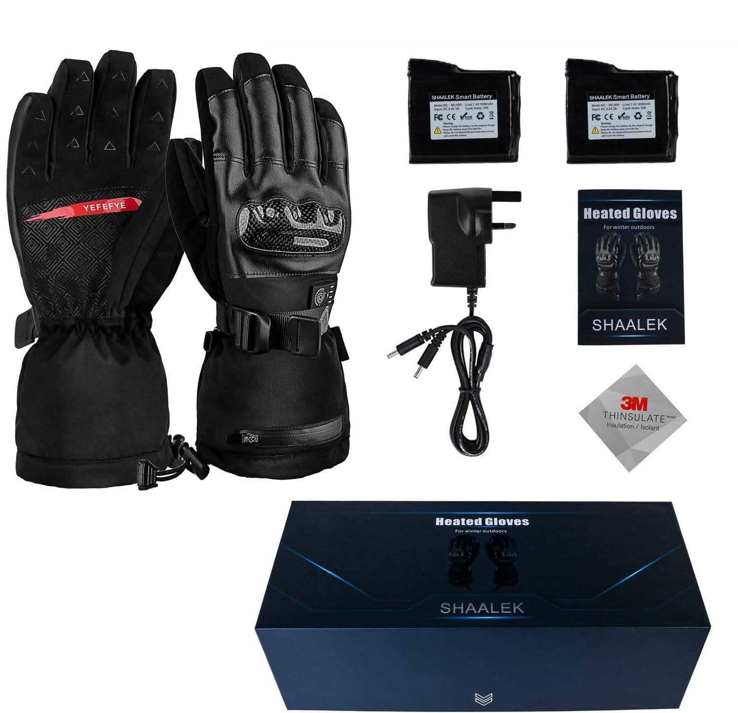 السلام عليكم- قفازات ماركة شاليك
جديد غير مستخدم للبيع

✅ نضام تدفئة ذكي زر تحكم 5 مستويات للحرارة لغاية 70°

✅ شريط لعرض شحن البطارية - تفريغ يصل لغاية 8 ساعات

✅مزودة بـ(واقي مفاصل من ألياف الكربون) لحماية اليد في حالة السقوط.

✅ بطارية ليثويوم 5000m Ah عدد 2
✅ شاحنة ثنائية شحن سريع
✅ دعم المس على شاشات الهواتف
✅ 🔥السعر 50 الف قفل 🔥

*********** - ***********
