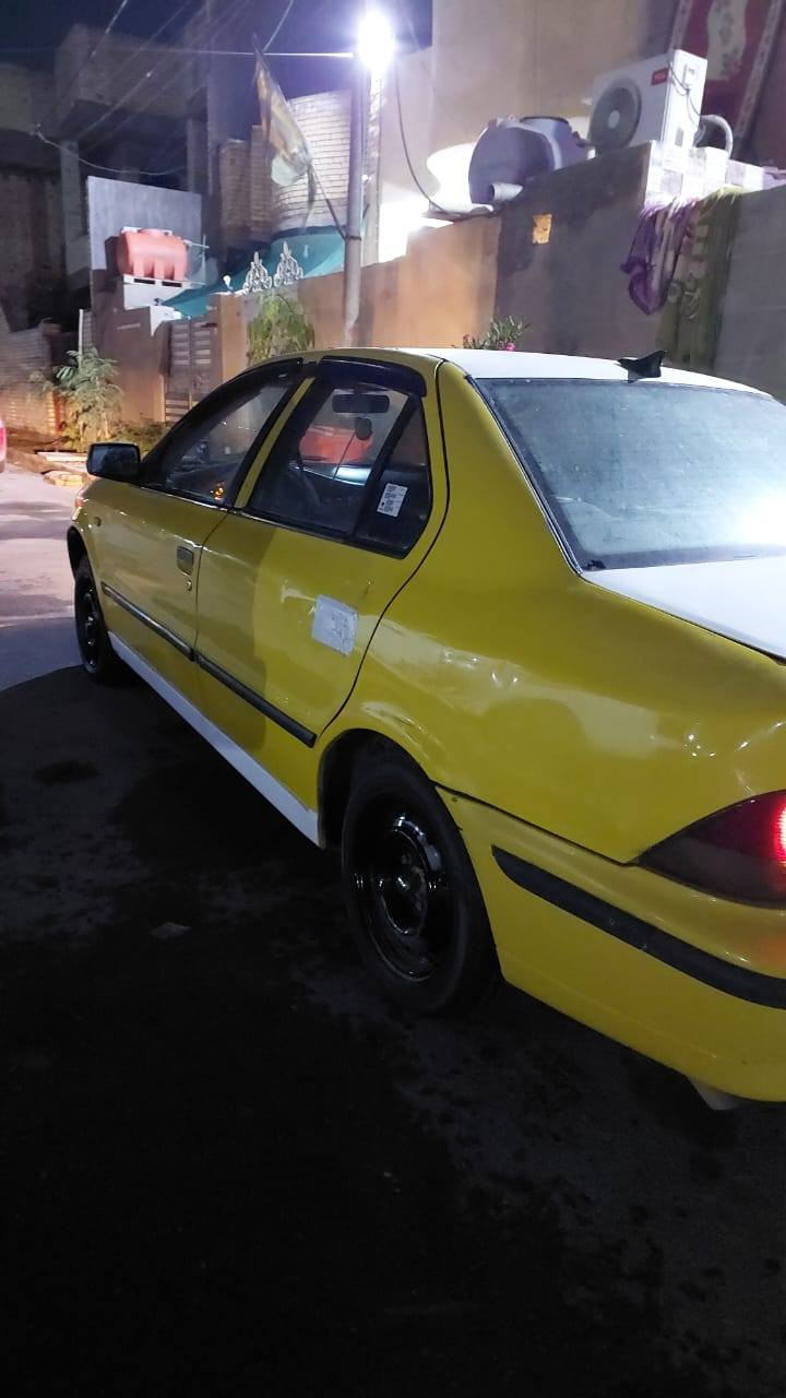 سمند مديل9🍋ليموني سياره جاهزه  معمره بدون خياس مكينه كير كهربئيات شغاله دينمو سلف باتري جديد دوشمه جديده ارضيه جلد رقم بغداد سياره مداور ثاني يوم مكاني كوت السعر ٢٥بيه مجال  ***********
