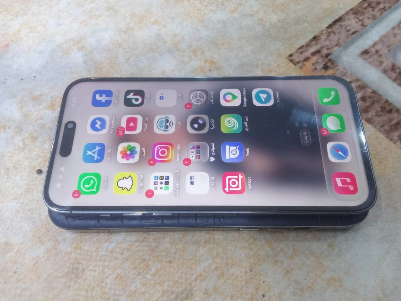 ايفون 14بر ماكس ذاكره 256 جهاز نضيف كلش  فقط من حدثته راحت من عندي شبكه التصال  وما خذيته لاي مصلح 

كلشي ما بي  للبيع سعر 650 وبي مجال لشراي فقط  
تواصل واتساب فقط ***********
