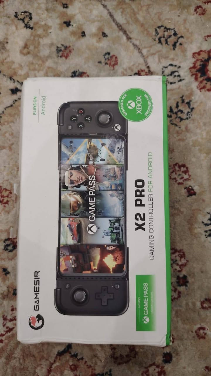 السلام عليكم 
gamesir x2 pro
جديد كامل ملحقات 
السعر 25 ألف 
متوفر توصيل


**إذا كنت صاحب هذا الإعلان وتريد حذفه لأي سبب، رجاءا أرسل رسالة إلى الدعم الفني**