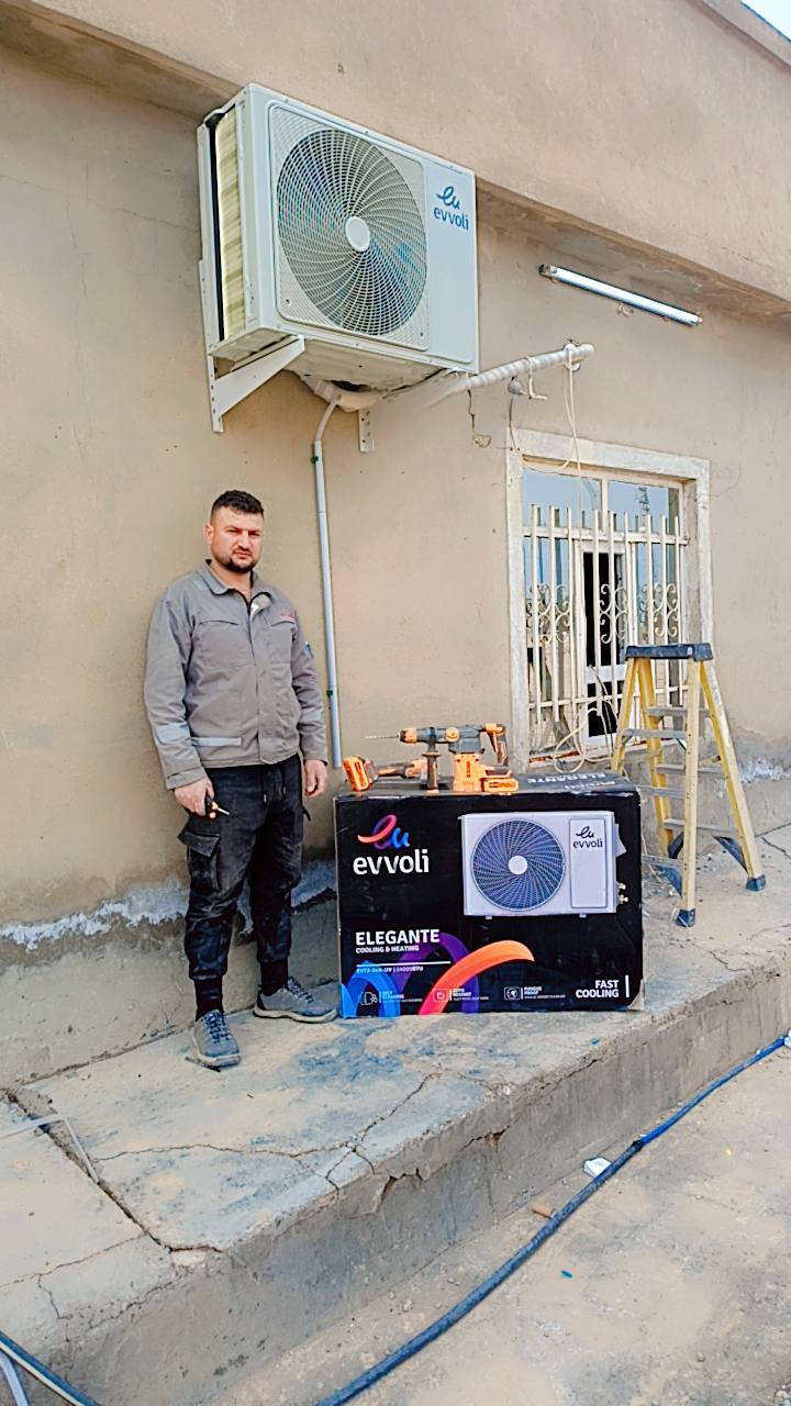 تجهيز وتركيب سبالت ايڤولي بتاريخ 6/2/2026/كادر ورشة البشير لتدفئة والتبريد بأدارة علي الجبوري تحياتي لكم بلموفقية والنجاح الدائم/***********
