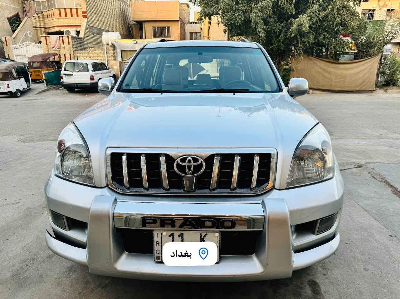 السلام عليكم برادو 2008 VX 6 سلندر فول مواصفات كشنات تدفئة كشنات كهرباء شاشه كأمره. مري شفط فتحه سياره بدون حادث.  جراد بنيد. حوف جملغات كلير سياره حلوه  رقم بغداد جديد سعر 147. رقم  ***********
