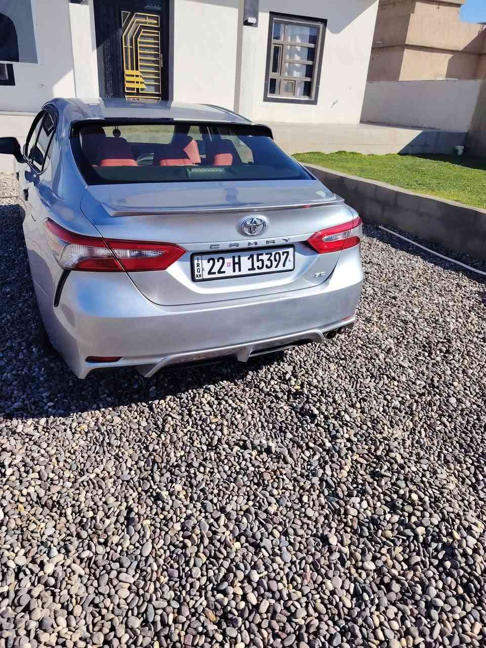 كامري للبيع موديل 2018 se
بدون ضرر داخلي شرط بدون ايرباك شرط
٣قطع كلير امريكي فقط
رقم جديد أربيل
هزه جديده
سنويه جديده بسمي لحد ٢٠٣٠
السعر ١٧٥ قفل 
العنوان صلاح الدين الشرقاط قرية سديره سفلى
رقم الهاتف ***********
