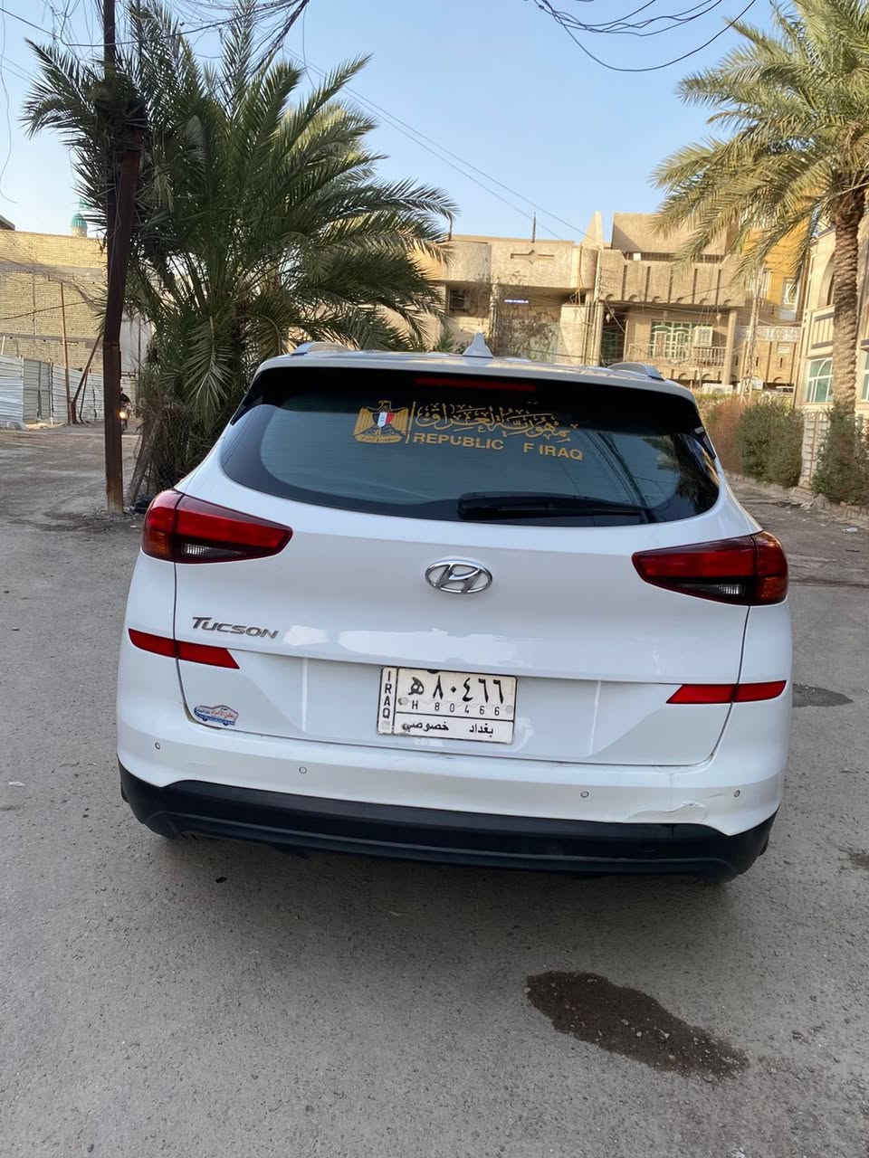 السلام عليكم للبيع توكسان2020 خليجي فقط بنيد صبغ لا دواخل ولا تبديل سياره جديده لوك وكفاله رقم بغداد ابسمي  ماشيه99 الف مكاني بغداد الغراليه السعر 193 هاتف ***********
