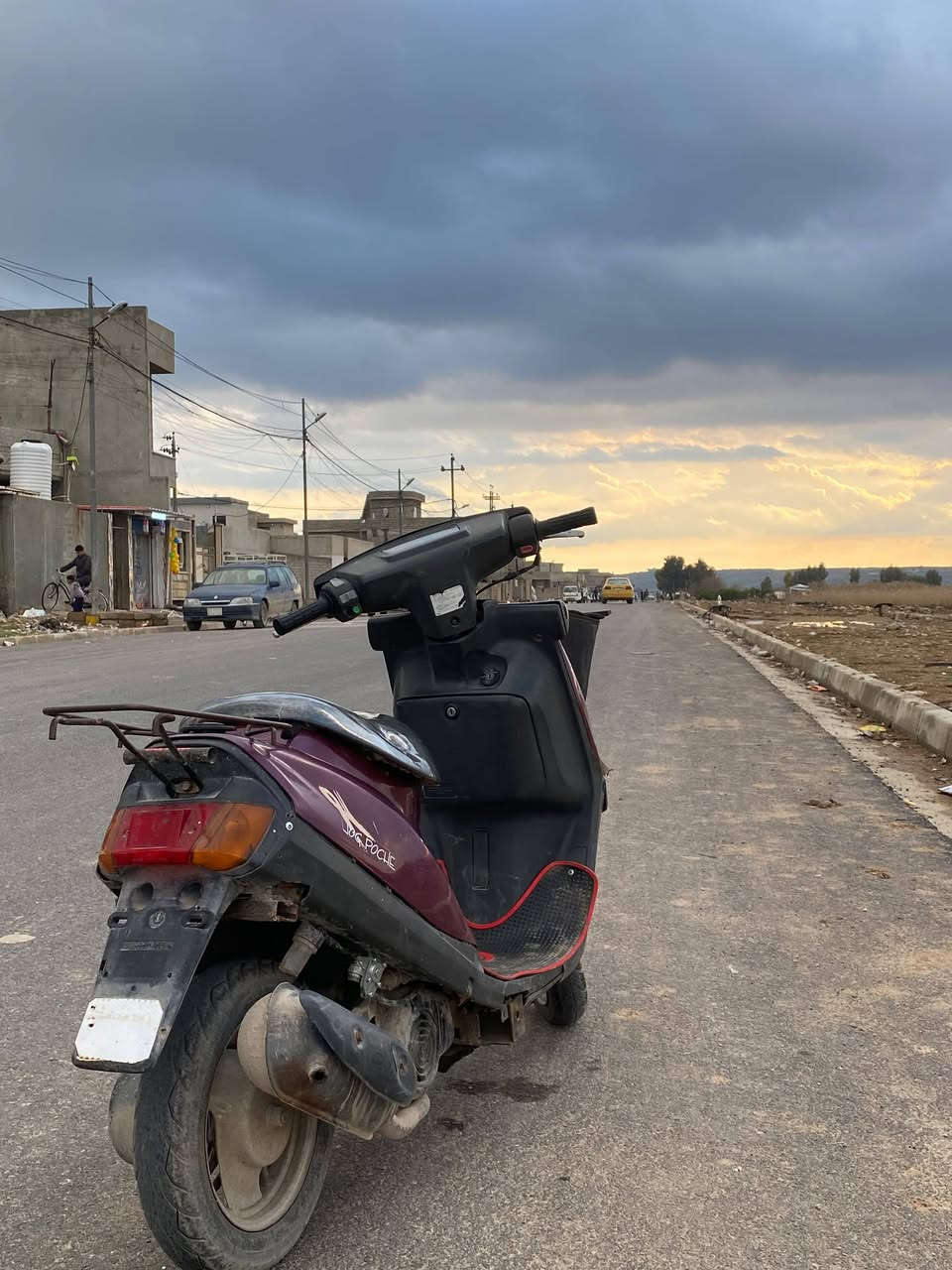 شلونكم شخباركم حبايب
دراجه بزون ابو البرده 
دراجه خير من الله 
ميعوزه كلشييي 
الشاصي شرط 
المكينه ما مفتوحه شرطط وجيب احسن فيتر بل موصل وجيك 
سلف شغال لايت زينو شغال هورن شغال عندي بس ولاشاير ميشتغلون الكدام بس الوره يشتغلون 
كيجات شغاله سرعه 
شلعه ومعدل فول 
قطاره بل بانزين 
المكان موصل حي سومر 
السعر(180💸) وبي مجال للطيبين 
ملاحظه/ المو شراي لا يتعبني ولا يتعب روحه خوش ❌


**إذا كنت صاحب هذا الإعلان وتريد حذفه لأي سبب، رجاءا أرسل رسالة إلى الدعم الفني**