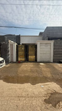 _ مساحته112متر  _ تبليط مجاري كهرباء ماء   _ استقبال غرفة مطبخ خدمات ه...