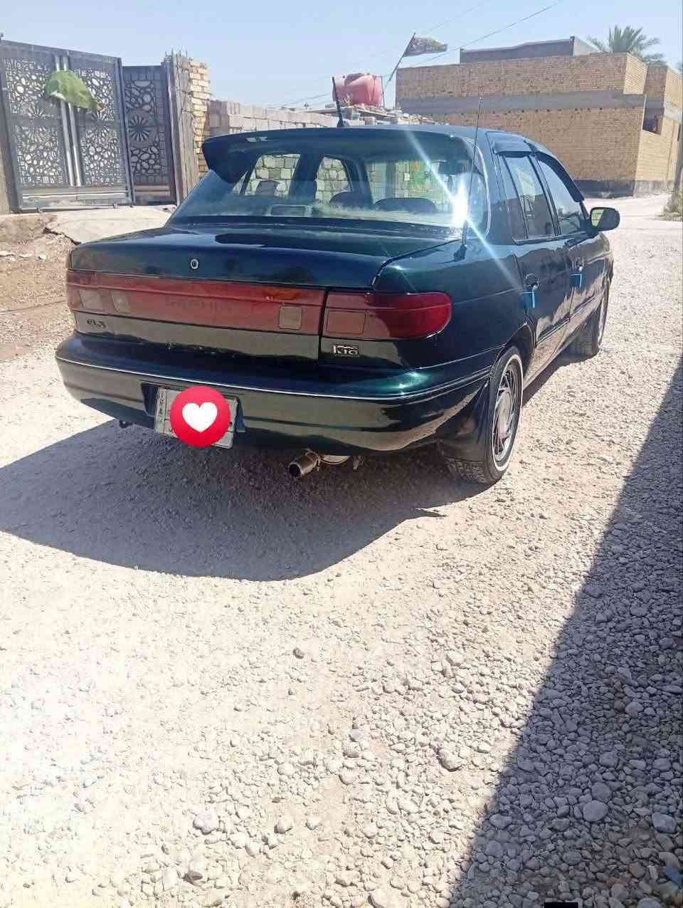السلام عليكم 
كيا سيفيا موديل 1993 محرك 2000 مسكر 
كير عادي 
5 تايرات جدد 
دواخل نضيفه 
كهربائيات شغاله كيجات بانزين وحماوه كله شغاله 
لايت سطب لايت شغال 
سياره مصبوغه ما عدا القماره بدون ضربه الجماليه
  تبريد عايز كمبريسر 
رقم بغداد مداور مباشر
مكان بابل الهاشميه 
السعر 30 وبيها مجال قليل ***********
